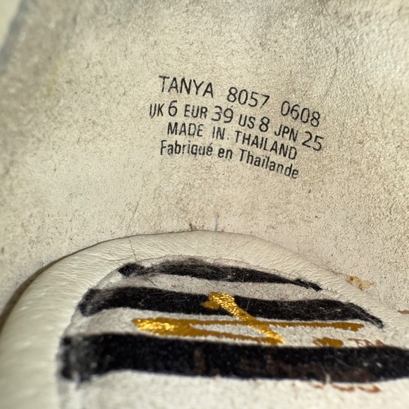 J. SHOES Suede Zebra Print Flats/Tiny Heel | Size 8-9 | Tanya Model - Picture 7 of 16